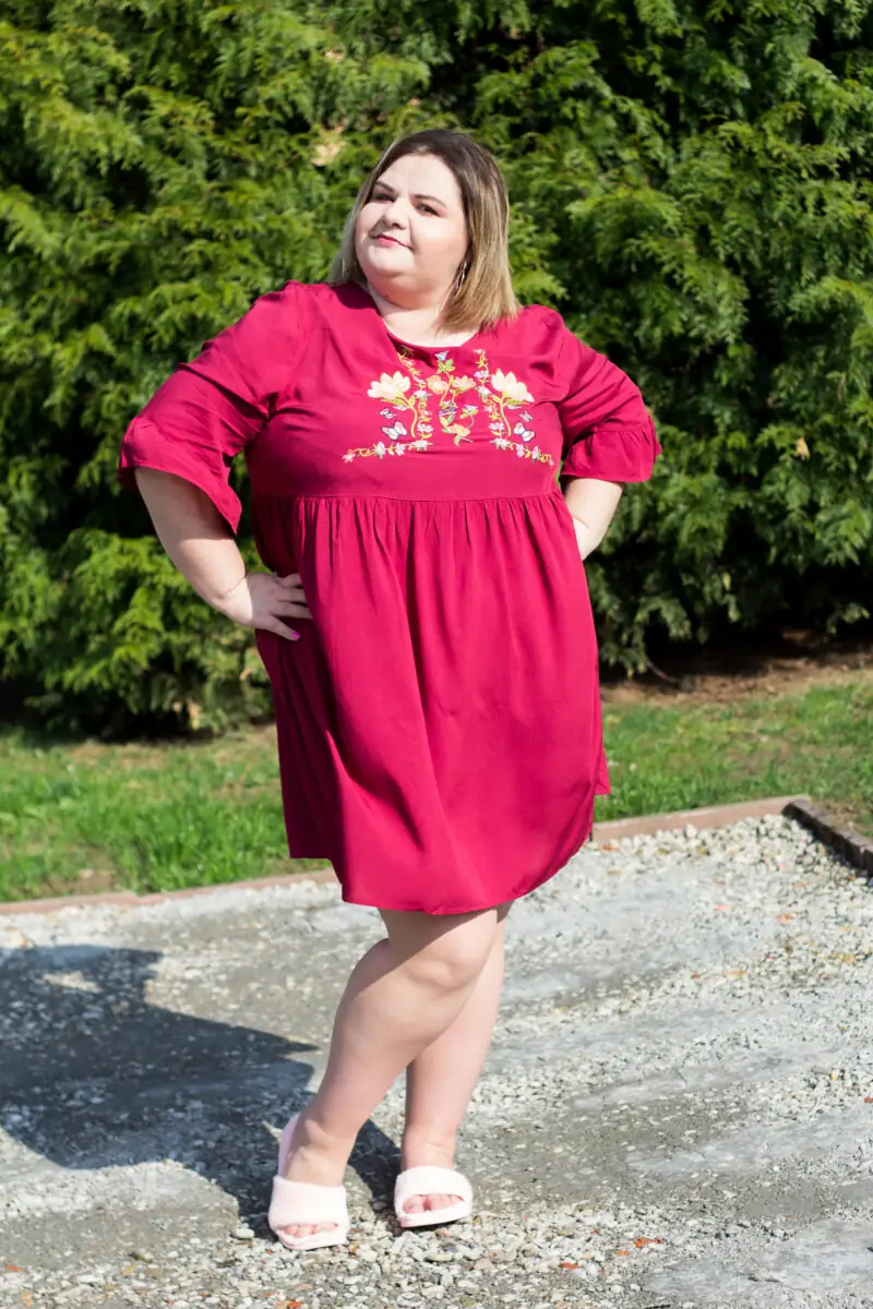 A co Ty sie tak dzisiaj wystroilas Dlaczego czasami boje sie nosic ladne ubrania na co dzien Stylizacja Plus Size