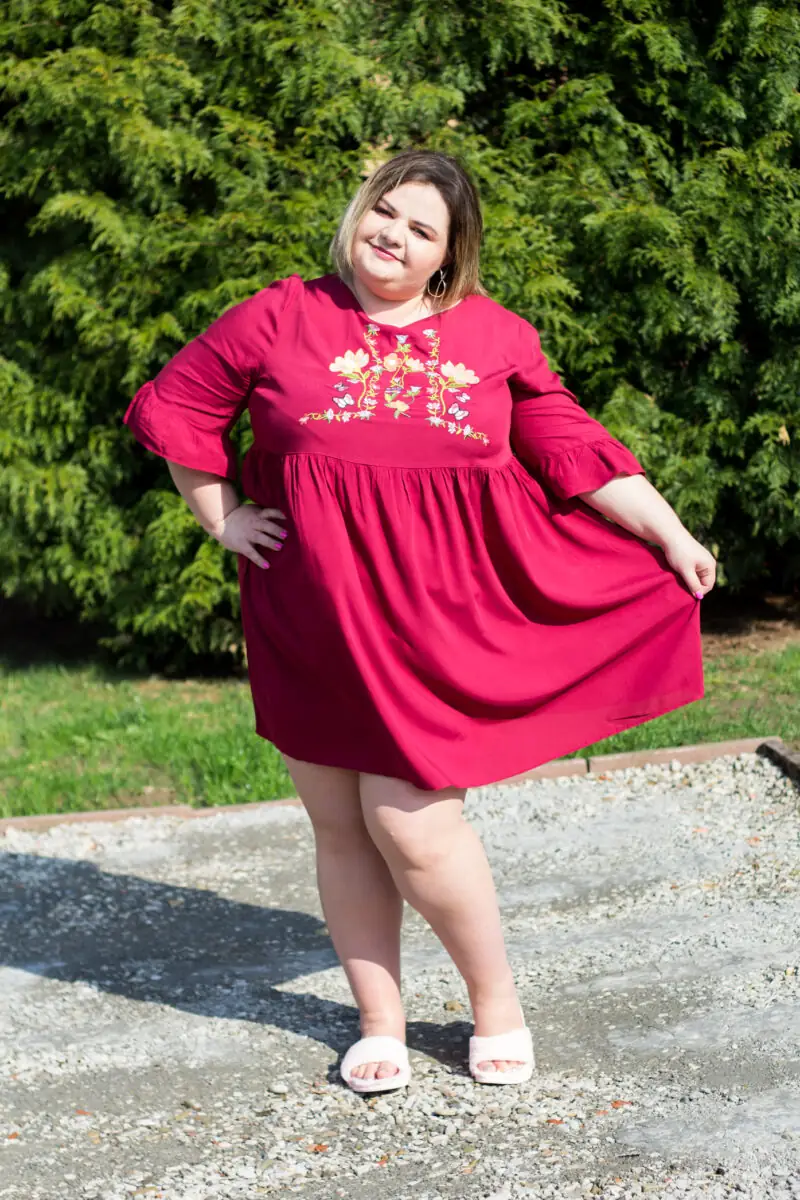 A co Ty sie tak dzisiaj wystroilas Dlaczego czasami boje sie nosic ladne ubrania na co dzien Stylizacja Plus Size