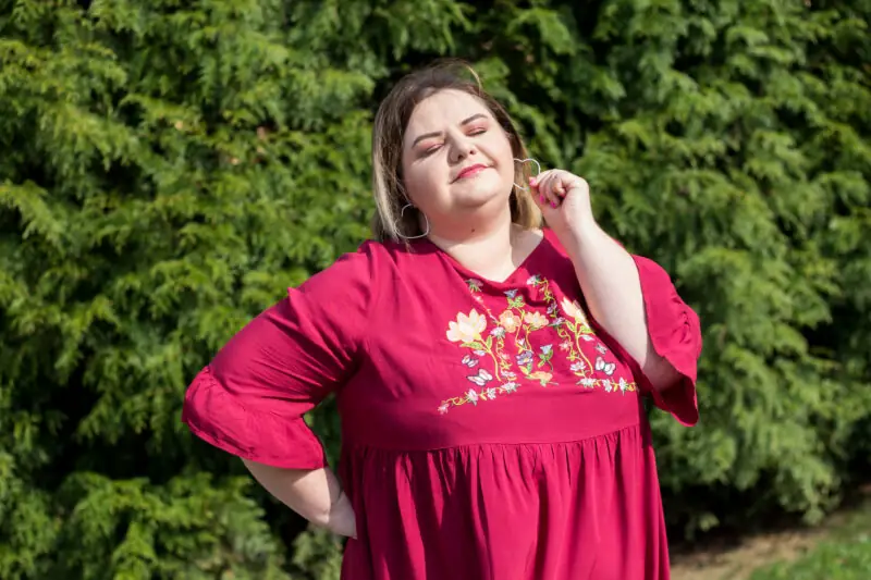 A co Ty sie tak dzisiaj wystroilas Dlaczego czasami boje sie nosic ladne ubrania na co dzien Stylizacja Plus Size