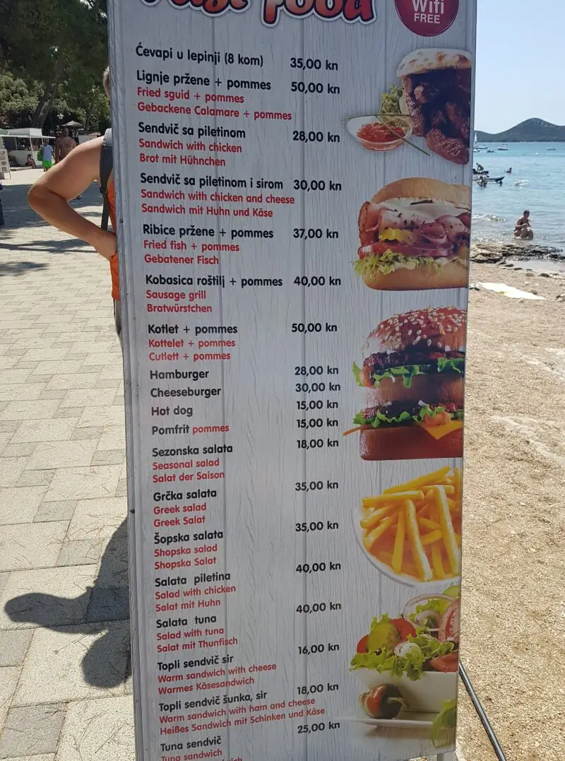 ceny w chorwacji 2019