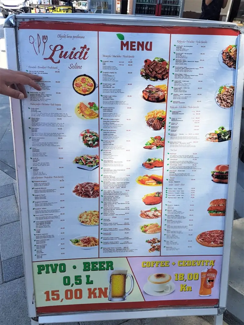 ceny w chorwacji 2019