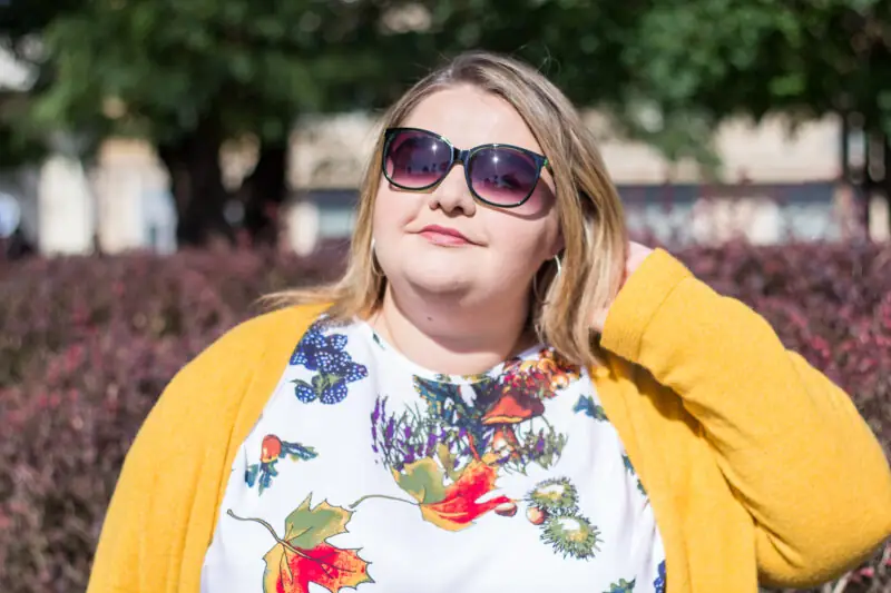 stylizacja plus size na jesień madziof cellbes