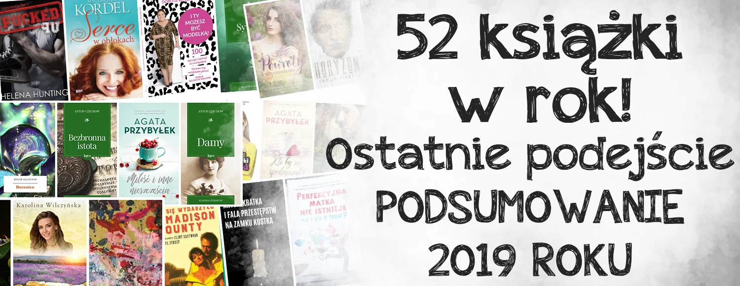 52 KSIAZKI W ROK PODSUMOWANIE