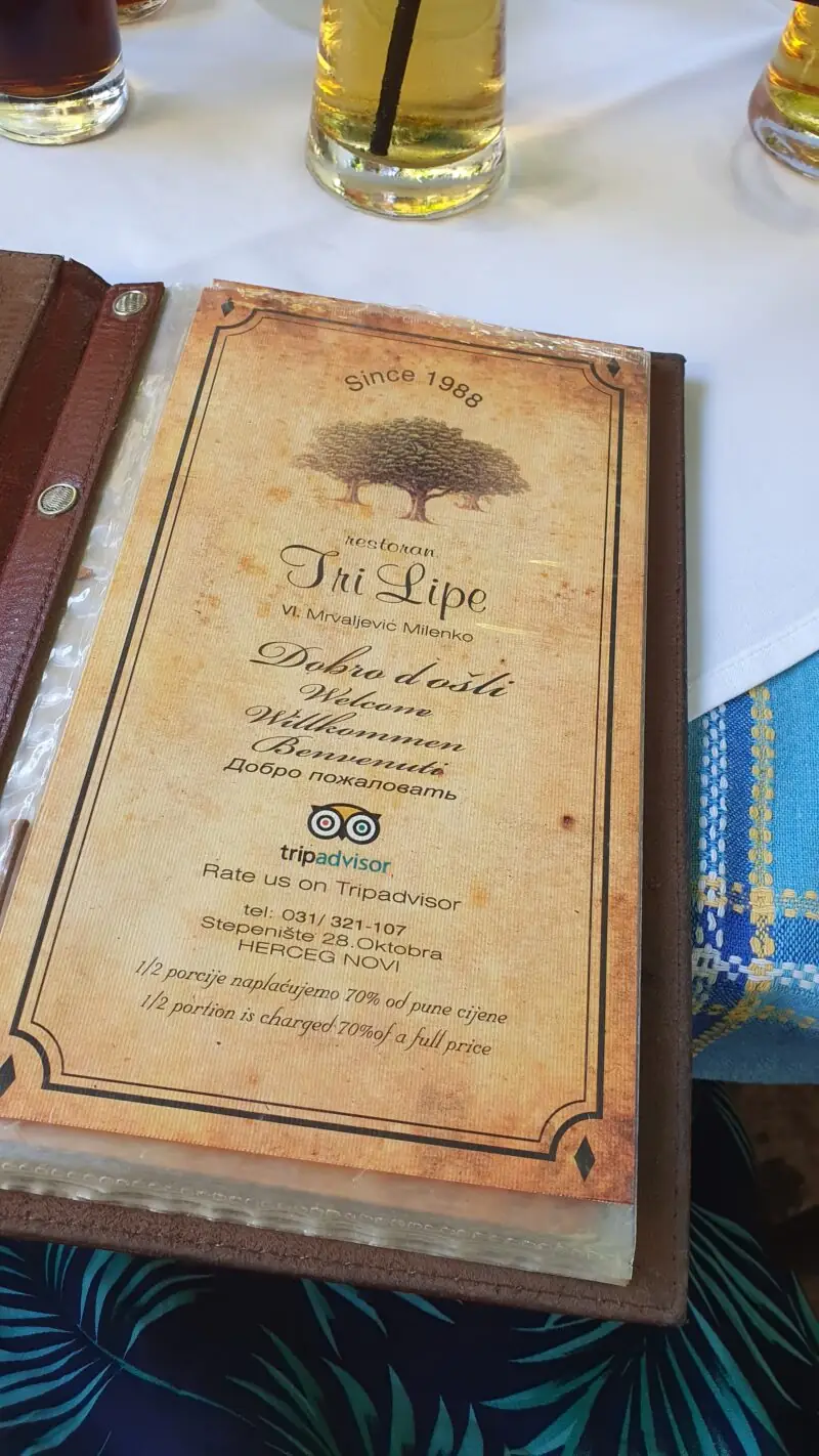 ceny czarnogóra 2021 tri lipe herceg novi ceny czarnogóra 2021 tri lipe herceg novi